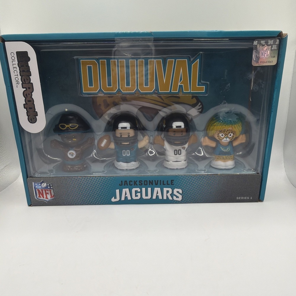 Little People Collector, NFL Jacksonville Jaguars DUUUVAL‎ New Sealed